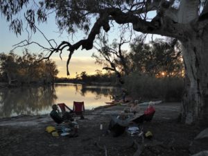 Ral Ral campsite photo courtesy Meredith Blesing Paddling Trails South Australia