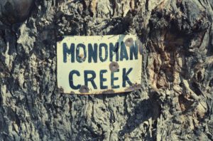 Monoman Island sign Paddling Trails South Australia