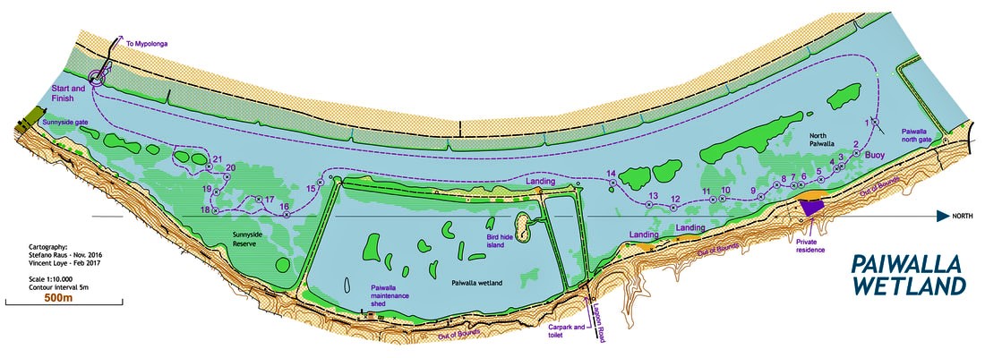 Paiwall wetlands map